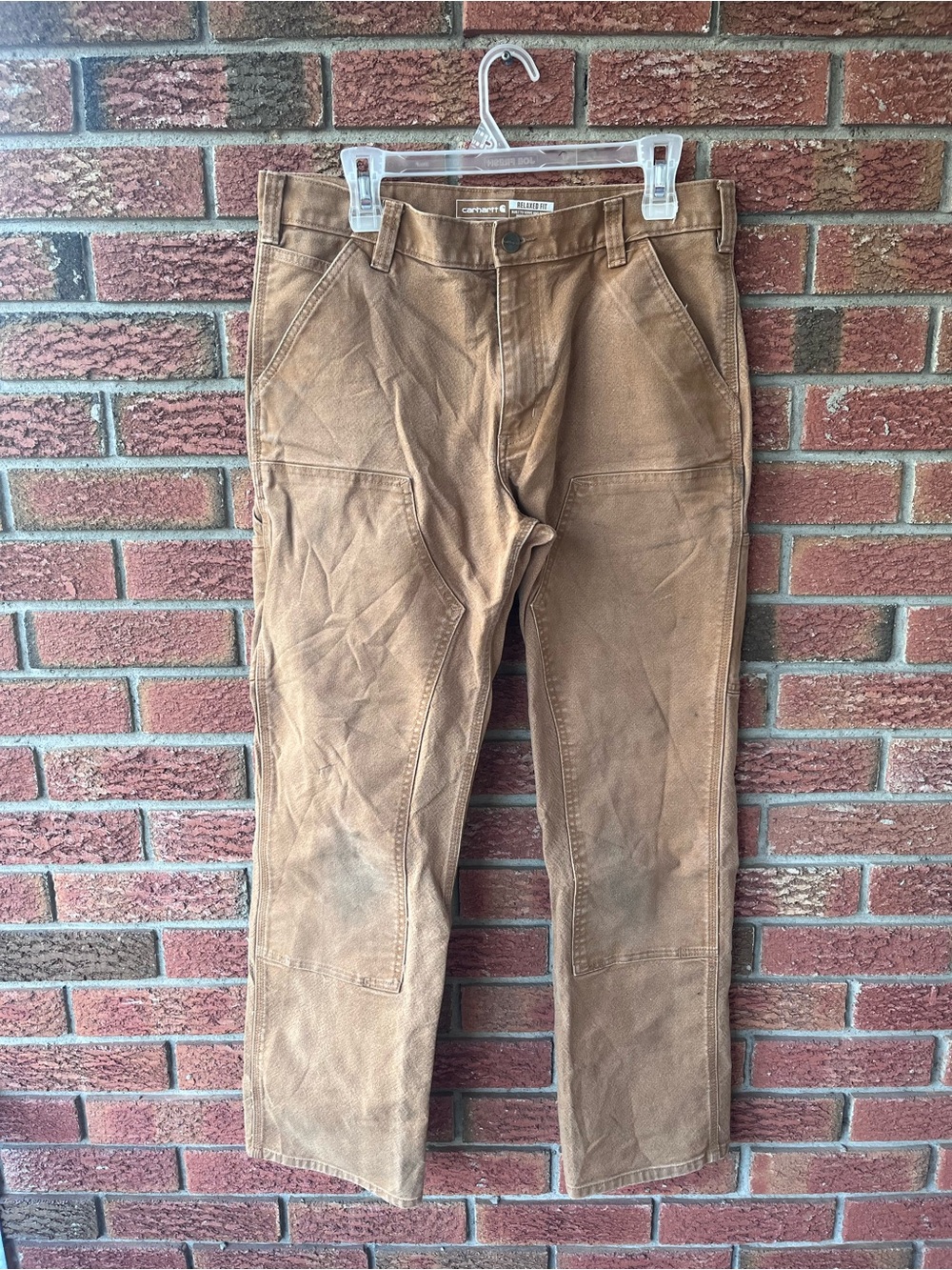 Carhartt Men’s double knee pants sz 33x32